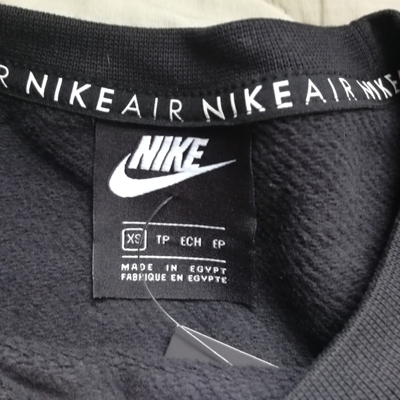 NIKE Air Women's Dress Fleece Black White Athleisure XS NWT - Picture 4 of 9